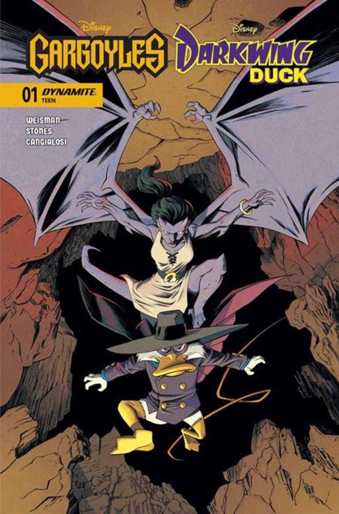 Dynamite Entertainment Gargoyles Darkwing Duck #1 Declan Shalvey