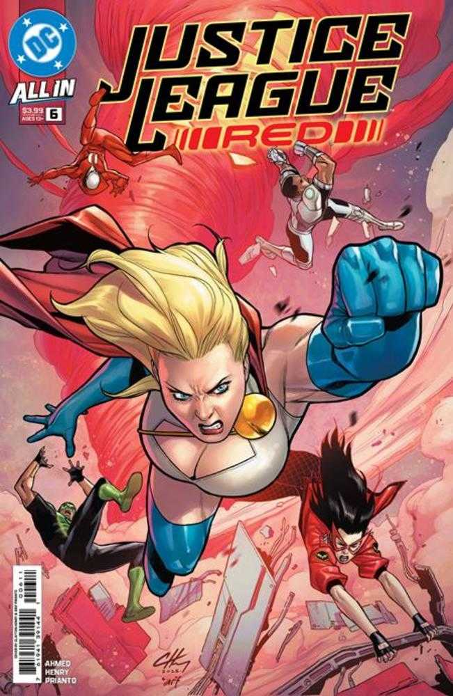 DC Comics Justice League Red #6 Clayton Henry