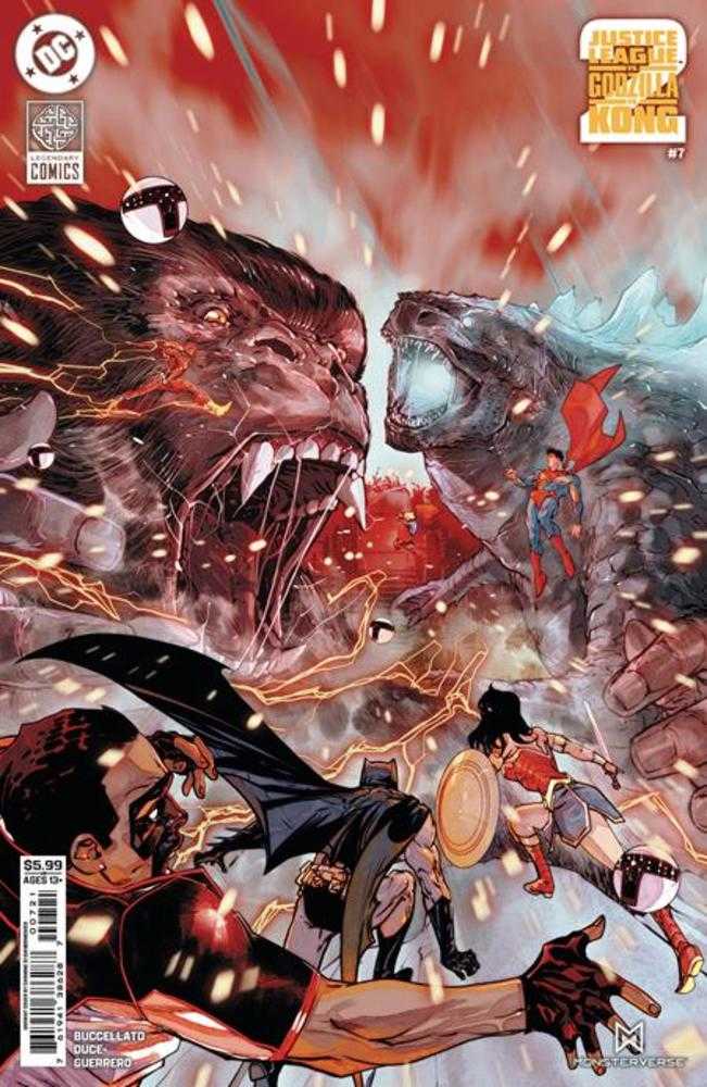DC Comics Justice League Vs. Godzilla Vs. Kong 2 #7 Carmine Di Giandomenico