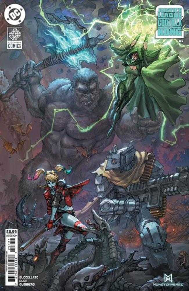 DC Comics Justice League Vs. Godzilla Vs. Kong 2 #7 Alan Quah