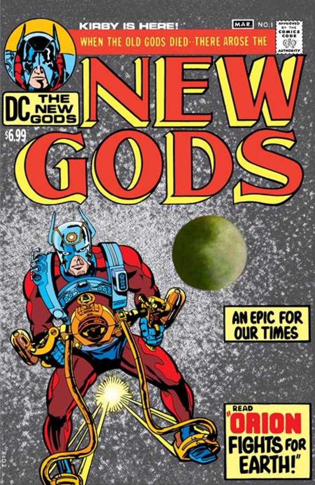 DC Comics New Gods #1 Jack Kirby Foil Facsimile Variant
