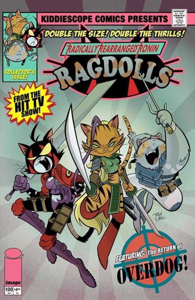Image Comics Radically Rearranged Ronin Ragdolls Adventures #100 Troy Little