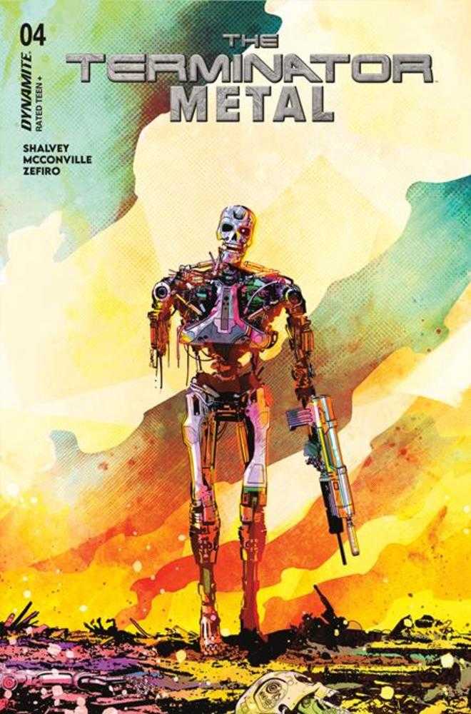 Dynamite Entertainment Terminator: Metal #4 Sebastian Piriz
