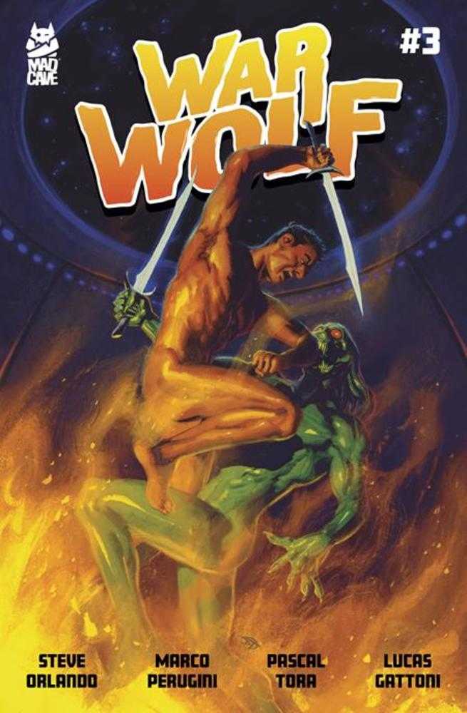 Mad Cave Studios War Wolf #3 David Talaski