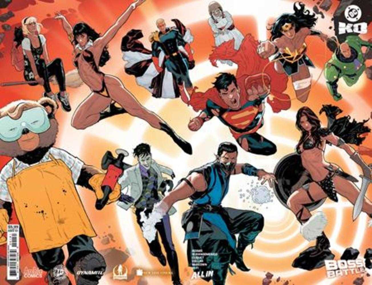 DC Comics DC K.O. #1 One Shot TBA Cover E