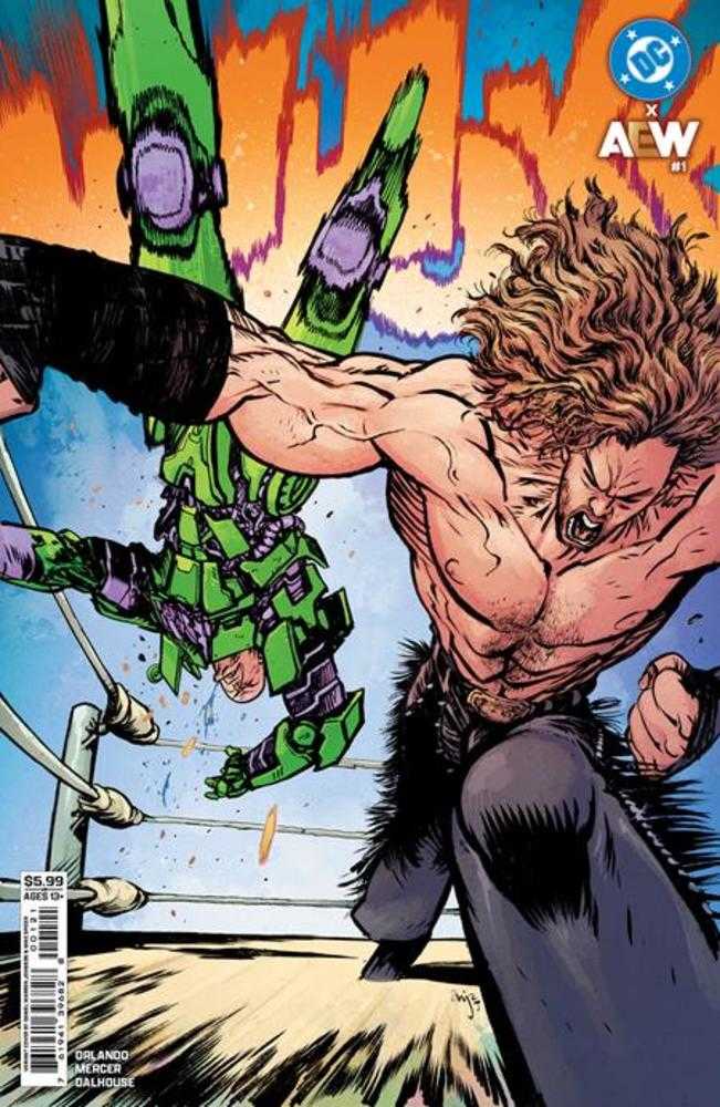 DC Comics DC X Aew #1 TBA Cover B