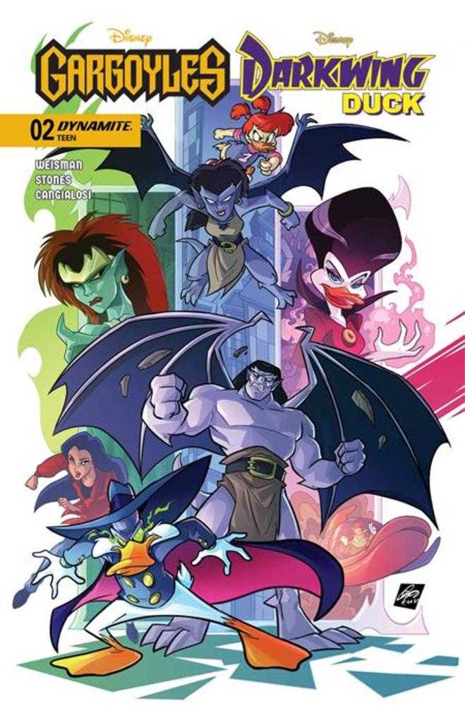 Dynamite Entertainment Gargoyles Darkwing Duck #2 Ciro Cangialosi