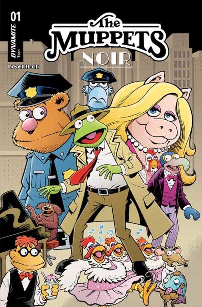 Dynamite Entertainment Muppets Noir #1 Roger Langridge