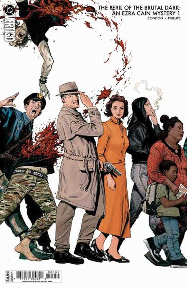 DC Comics Peril Of The Brutal Dark An Ezra Cain Mystery #1 Alvaro Martinez Bueno