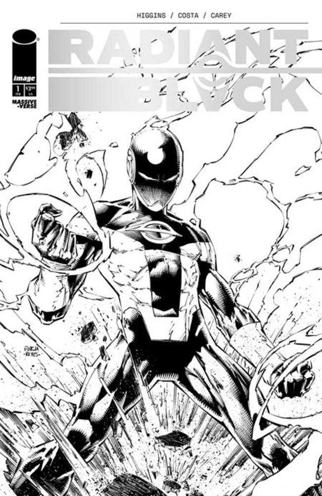 Image Comics Radiant Black And White One Shot David Finch