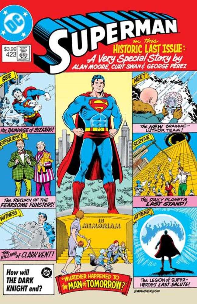 DC Comics Superman #423 Curt Swan Facsimile Edition