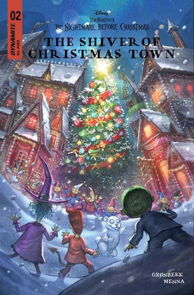 Dynamite Entertainment Tim Burtons The Nightmare Before Christmas #2 Alan Quah