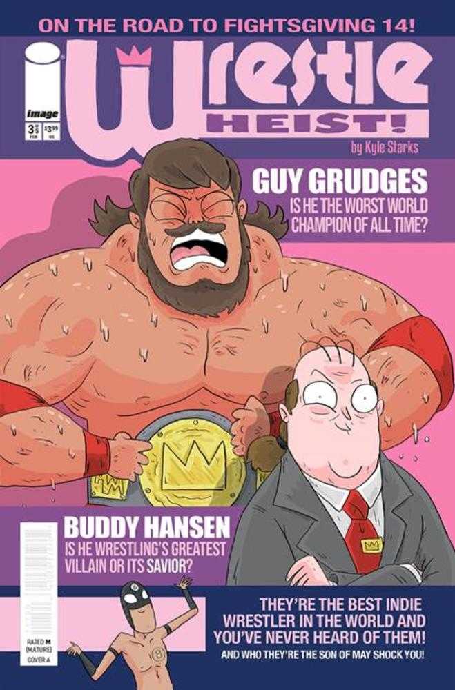 Image Comics Wrestle Heist #3 Kyle Starks