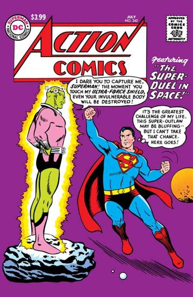 DC Comics Action Comics #242 Curt Swan Facsimile Edition