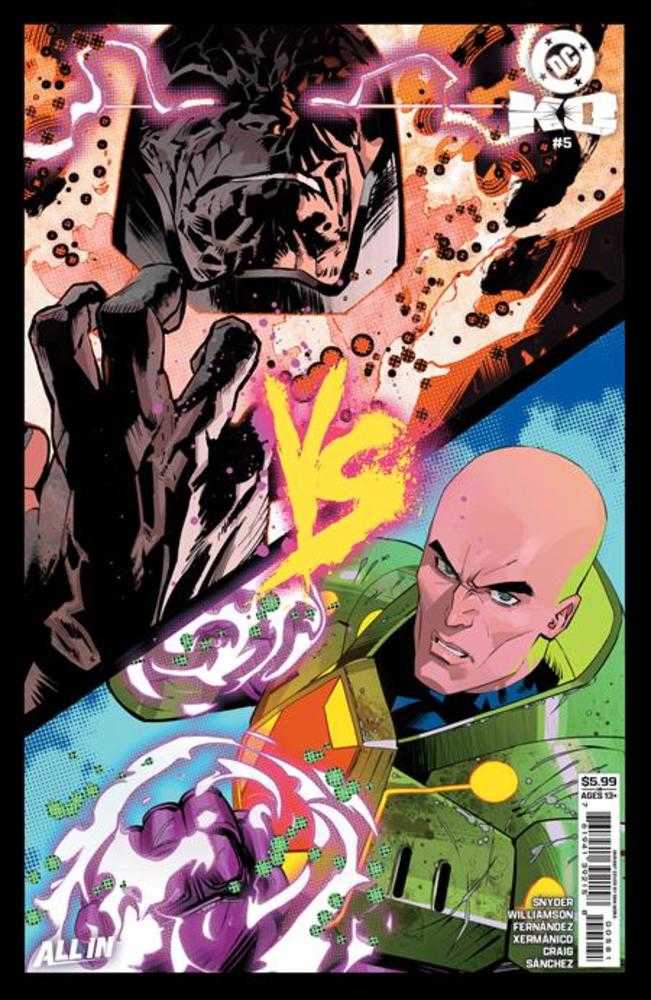 DC Comics DC K.O. #5 Dan Mora Cover G