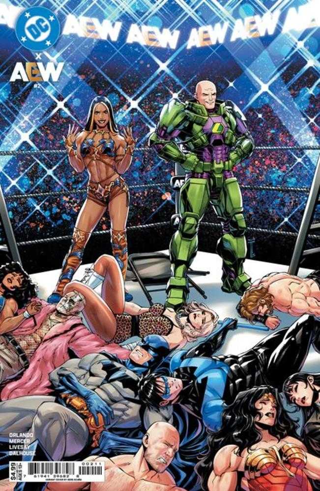 DC Comics DC X Aew #2 Serg Acuna