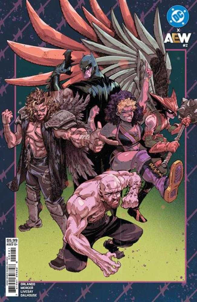 DC Comics DC X Aew #2 Ricardo Lopez Ortiz