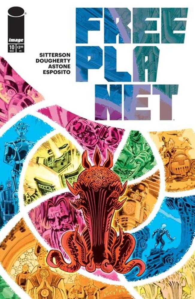 Image Comics Free Planet #10 Jed Dougherty