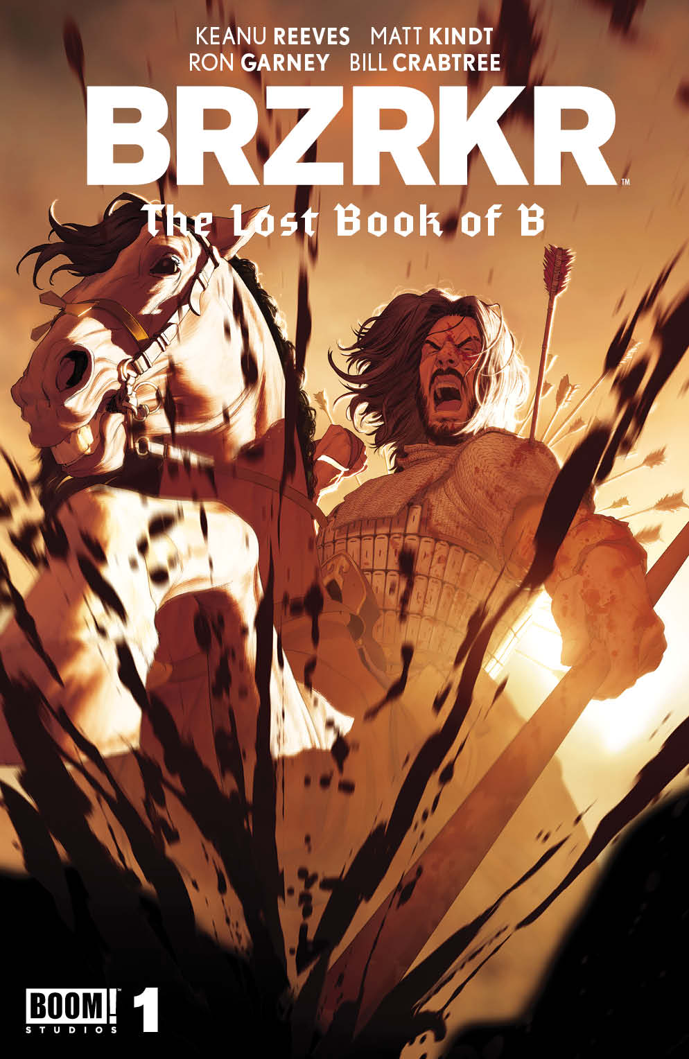 Boom! Studios Brzrkr The Lost Book Of B #1 Mattia Foil Variant