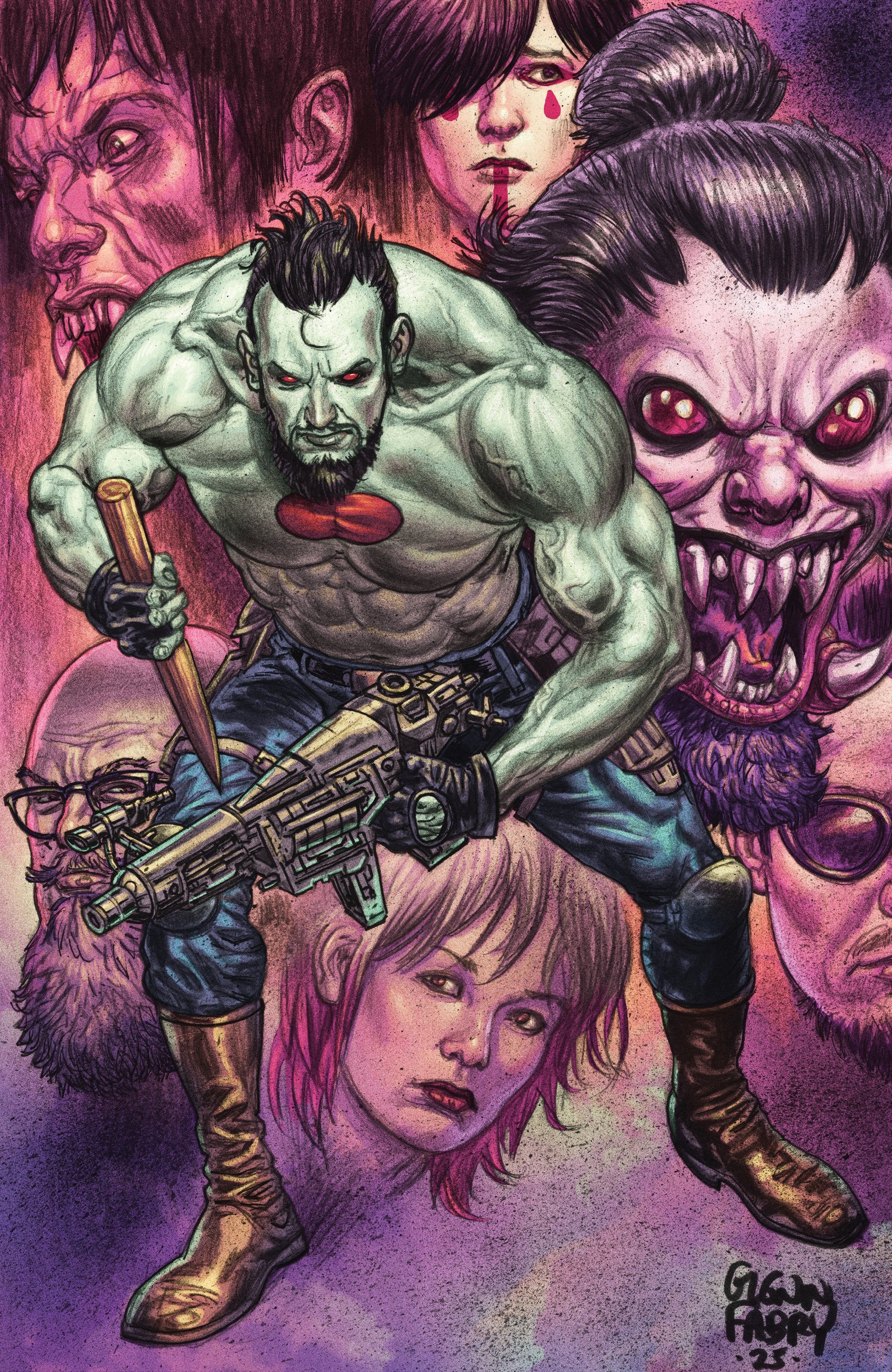 Valiant Entertainment Valiant Beyond Bloodshot #2 Glenn Fabry