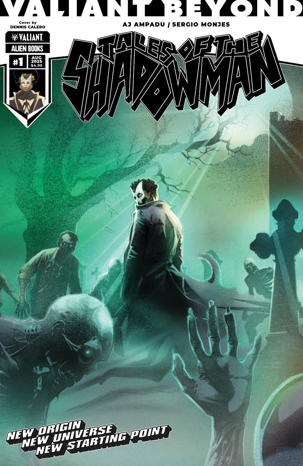 Valiant Entertainment Valiant Beyond Tale Shadowman #1 Dennis Calero