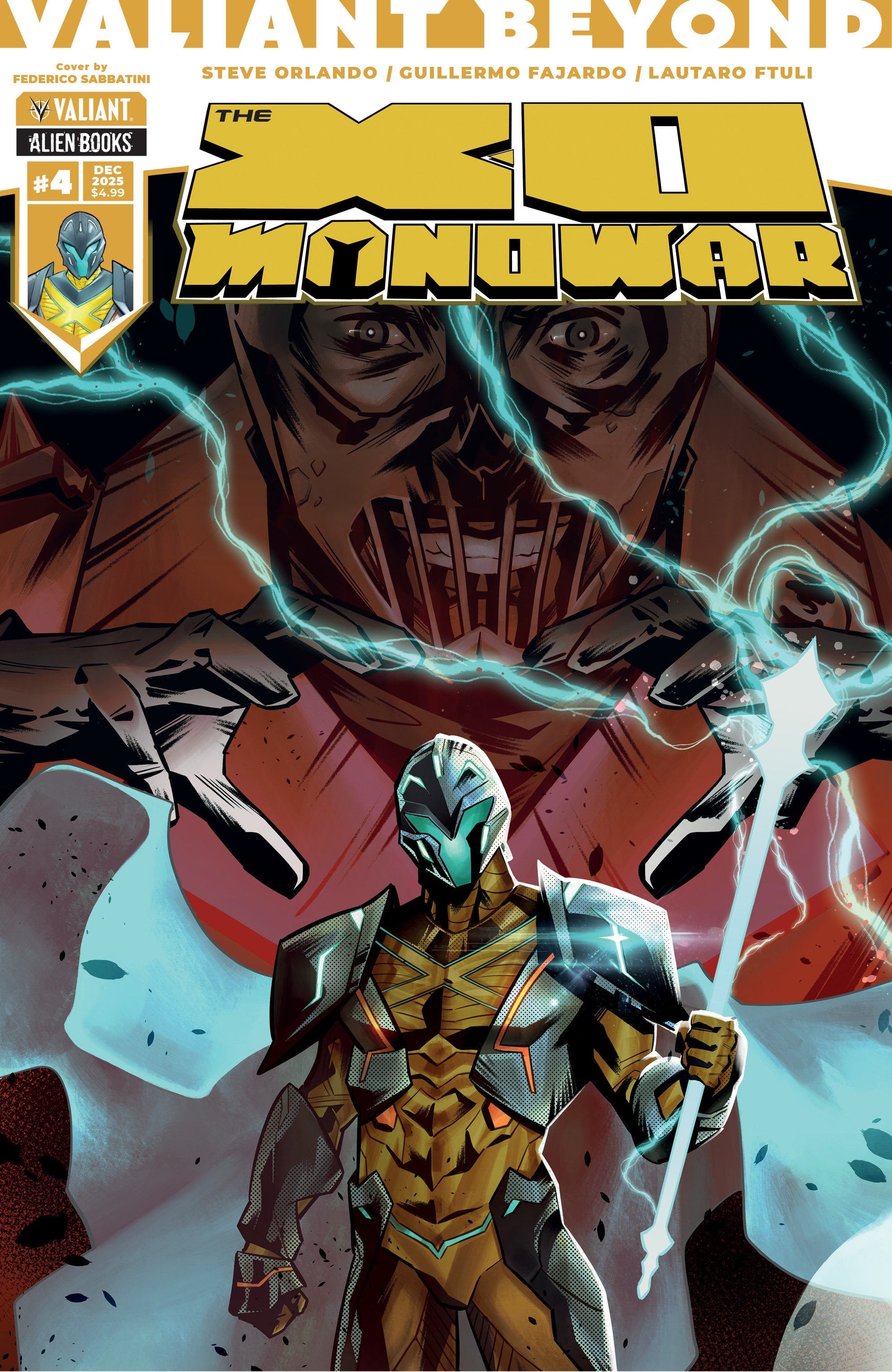 IDW Publishing Valiant Beyond The X-O Manowar #4 Federico Sabbatini