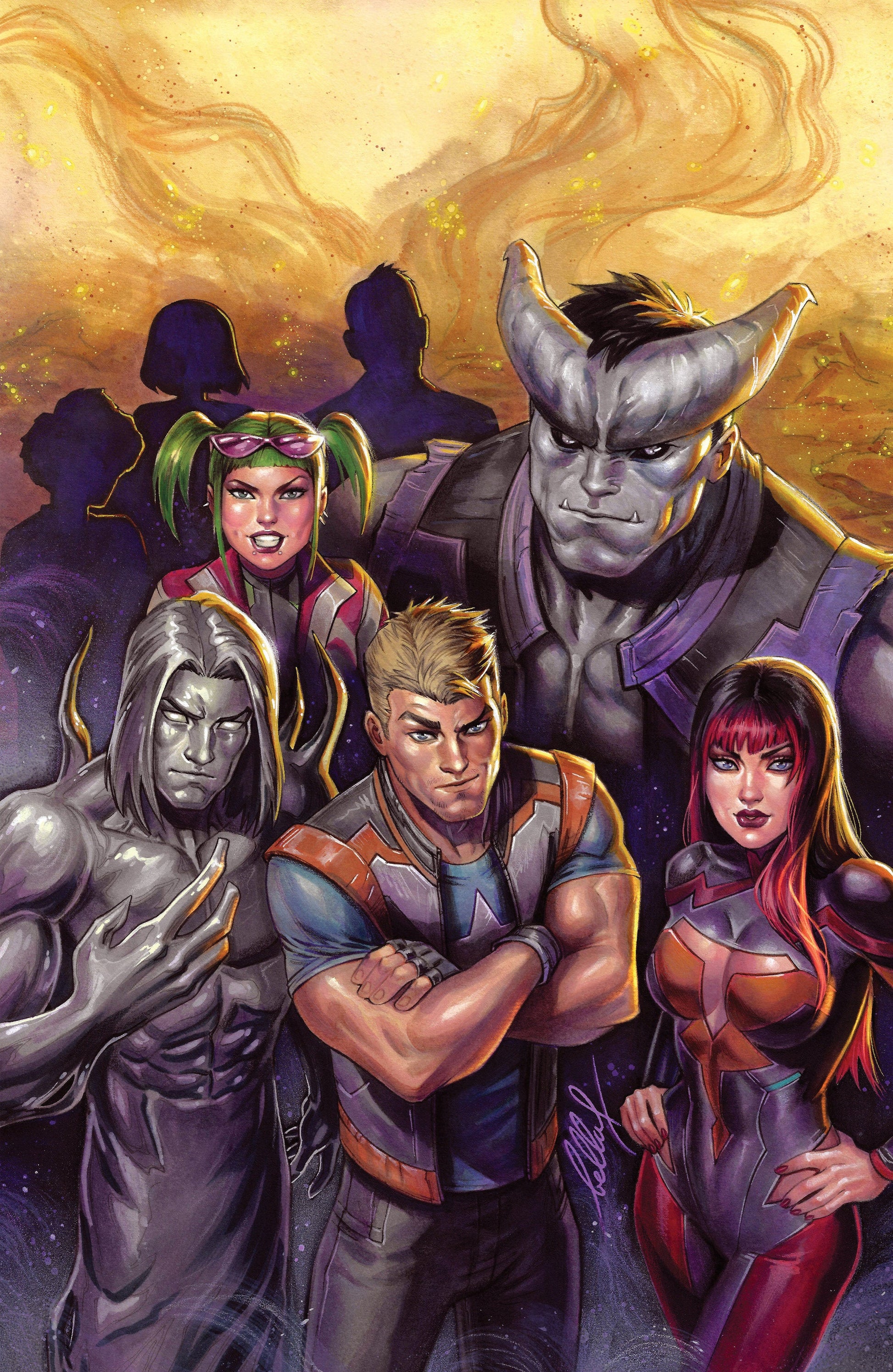 Valiant Entertainment Valiant Beyond All New Harbinger #1 Bella Rachlin Cover E