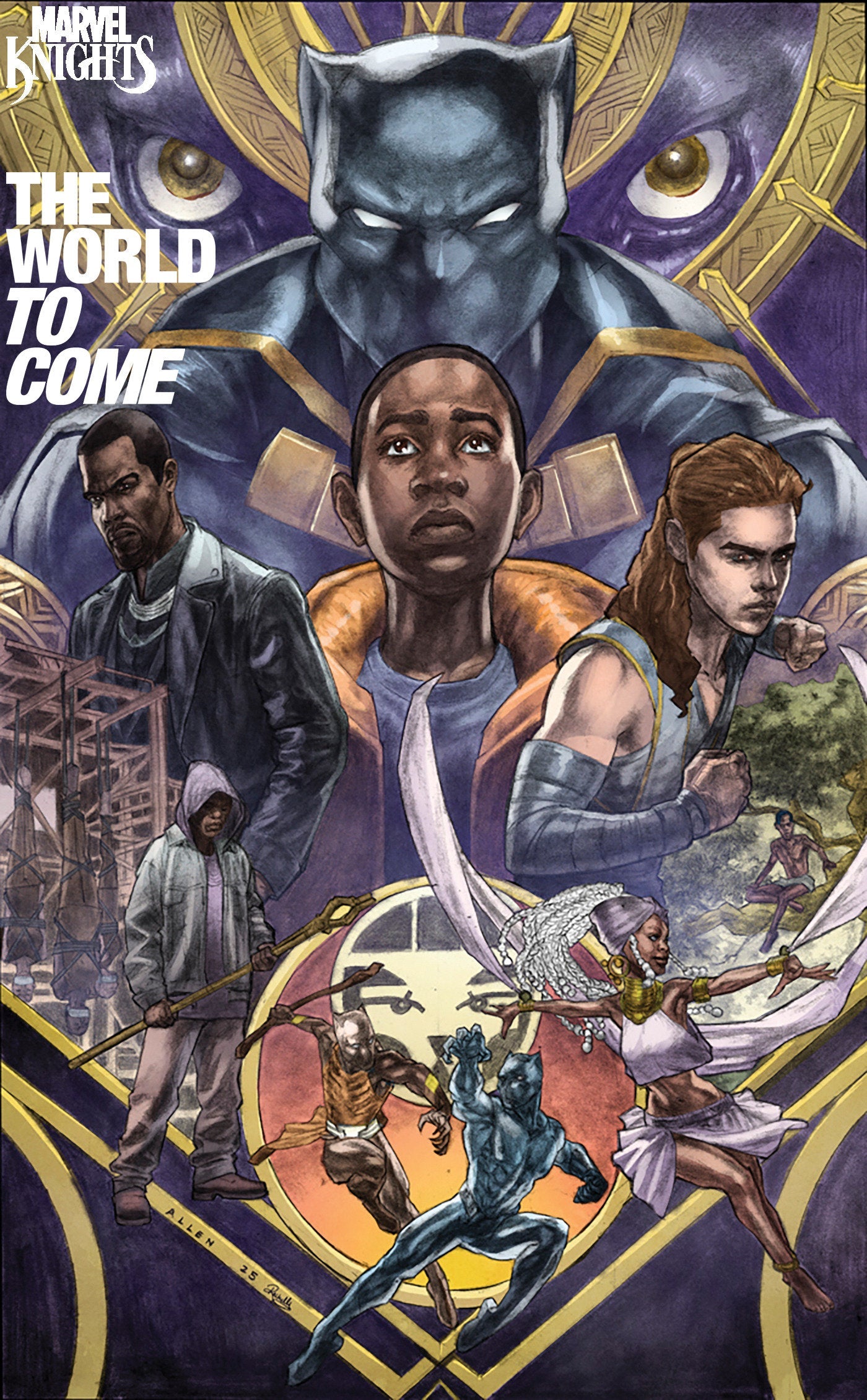 Marvel Comics Marvel Knights: The World To Come #3 Chris Allen