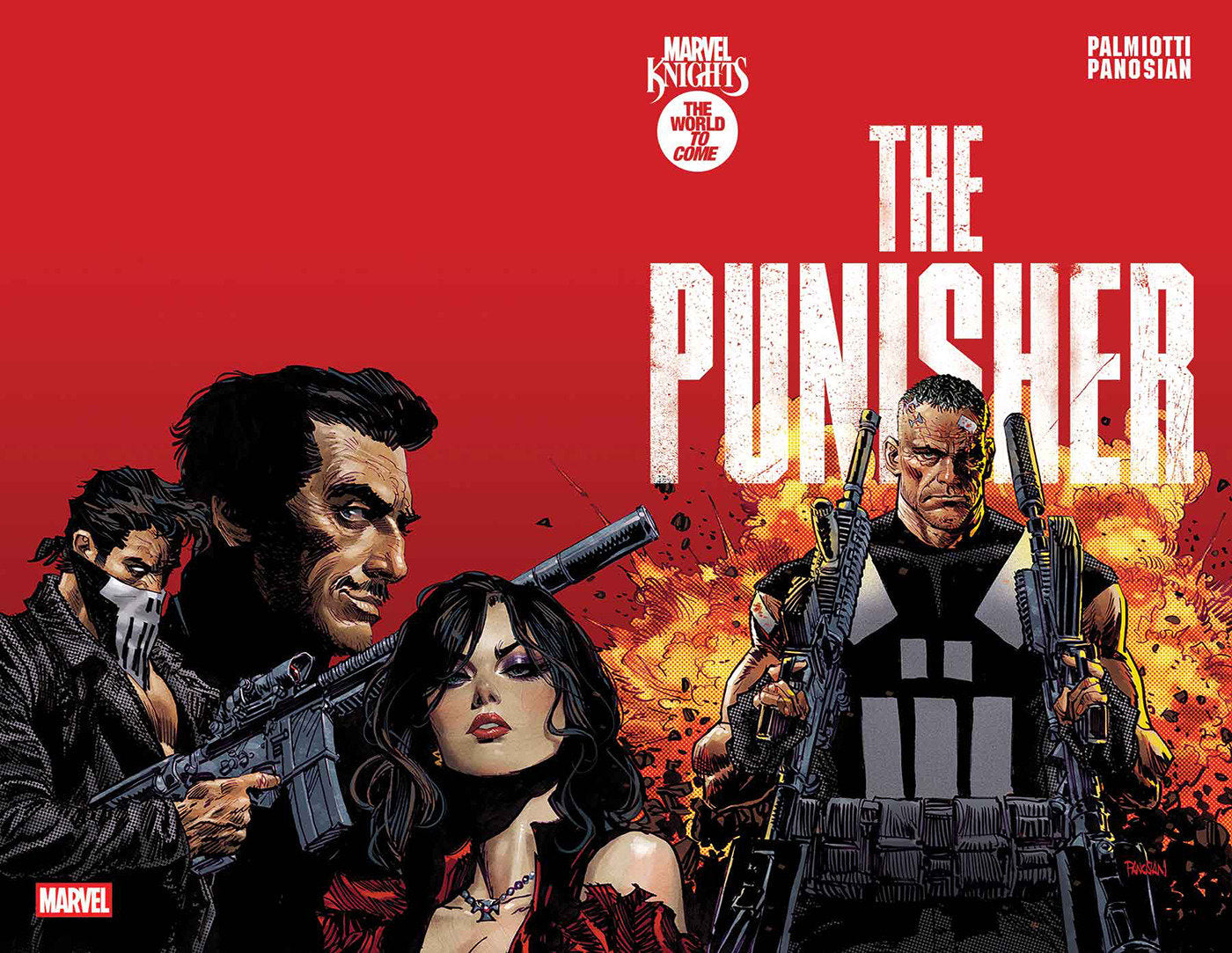 Marvel Comics Marvel Knights: Punisher #1 Dan Panosian