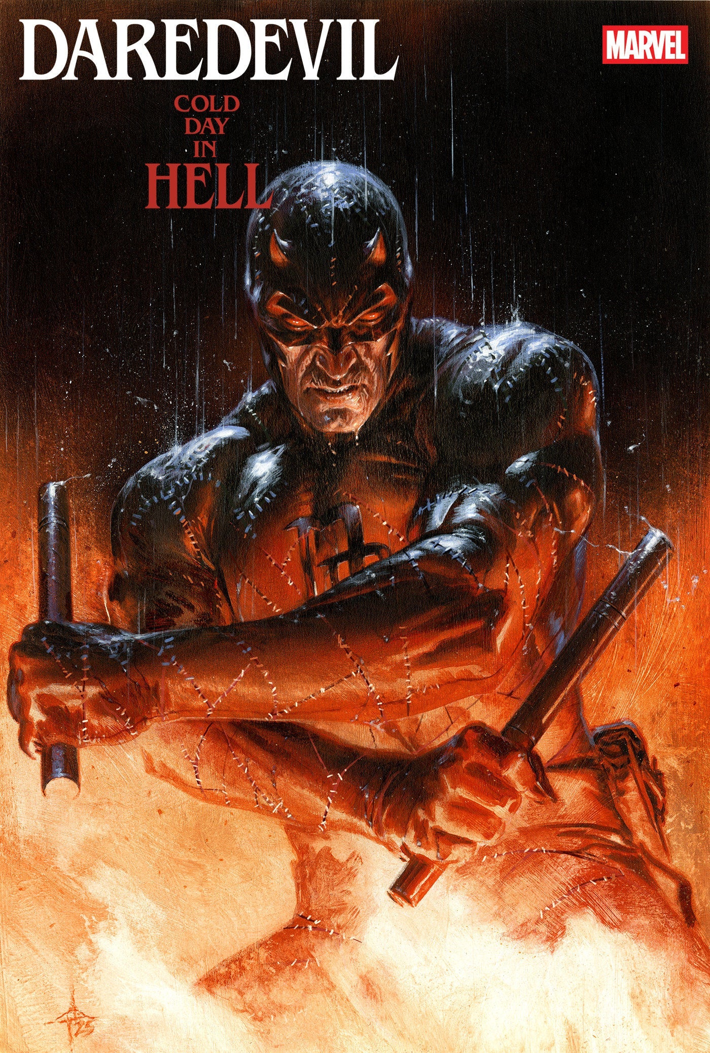 Marvel Comics Daredevil Cold Day In Hell #2 Gabriele Dell'Otto