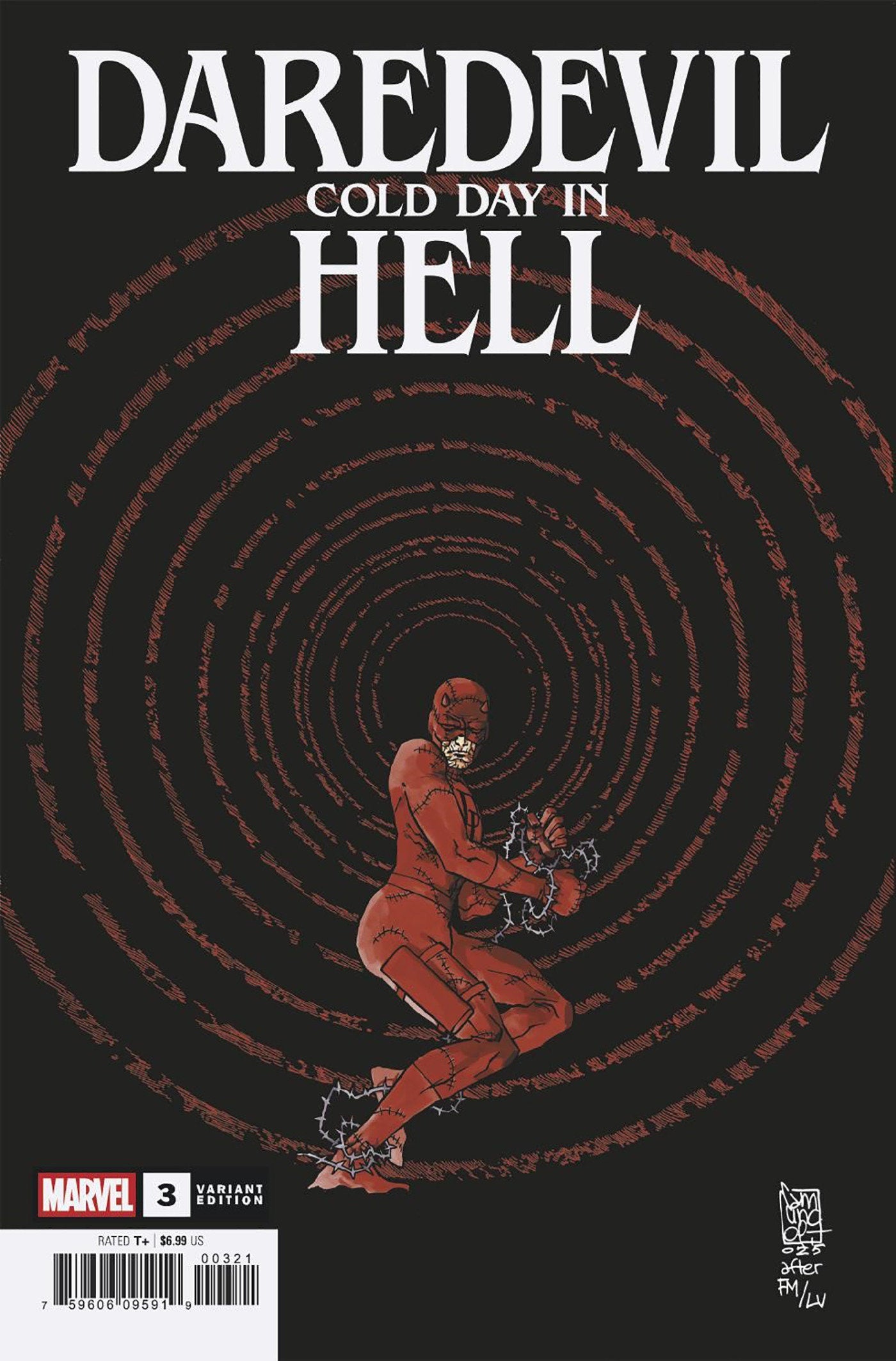 Marvel Comics Daredevil Cold Day In Hell #3 Giuseppe Camuncoli