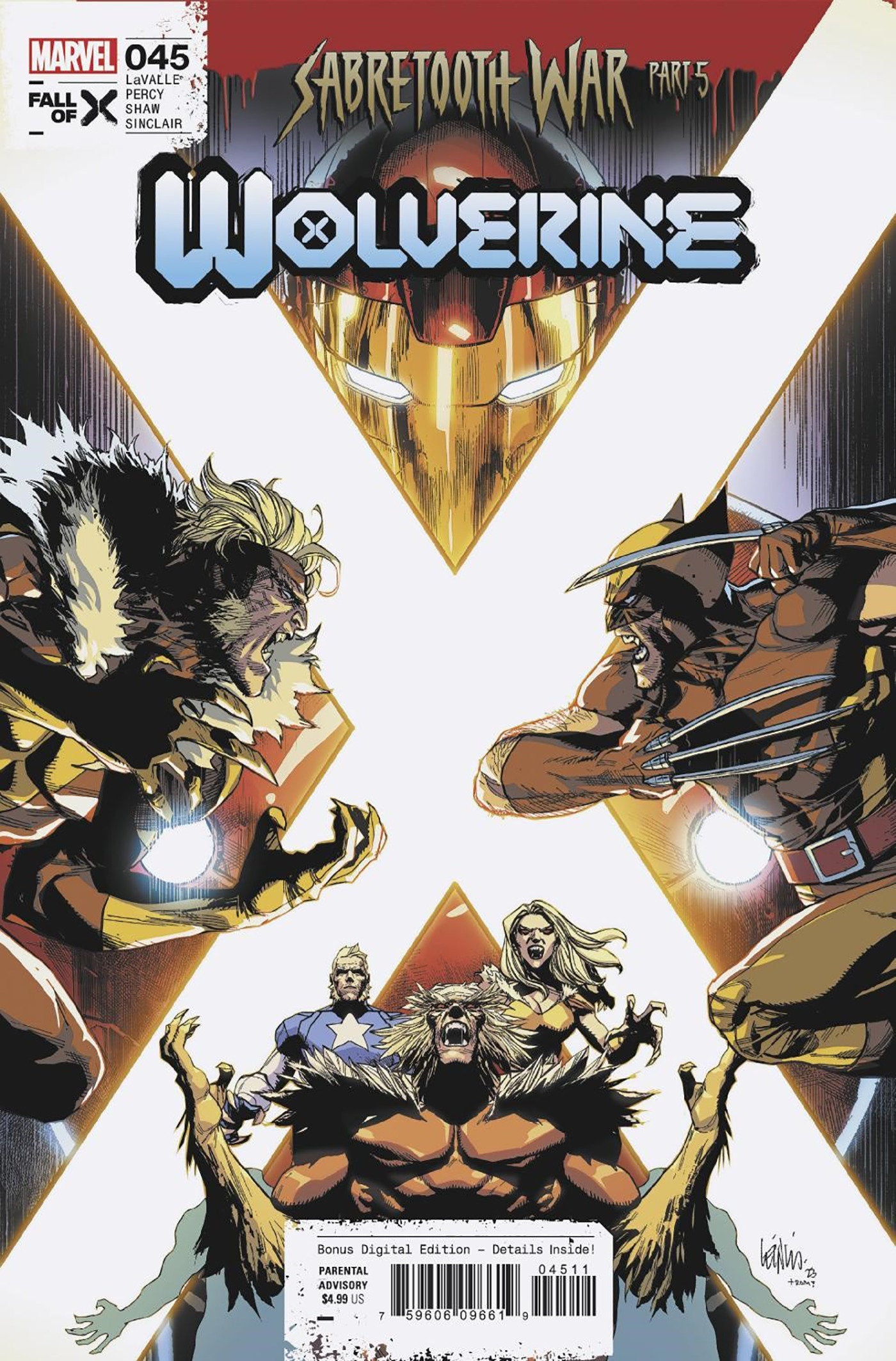 Marvel Comics Wolverine #45 Leinil Yu