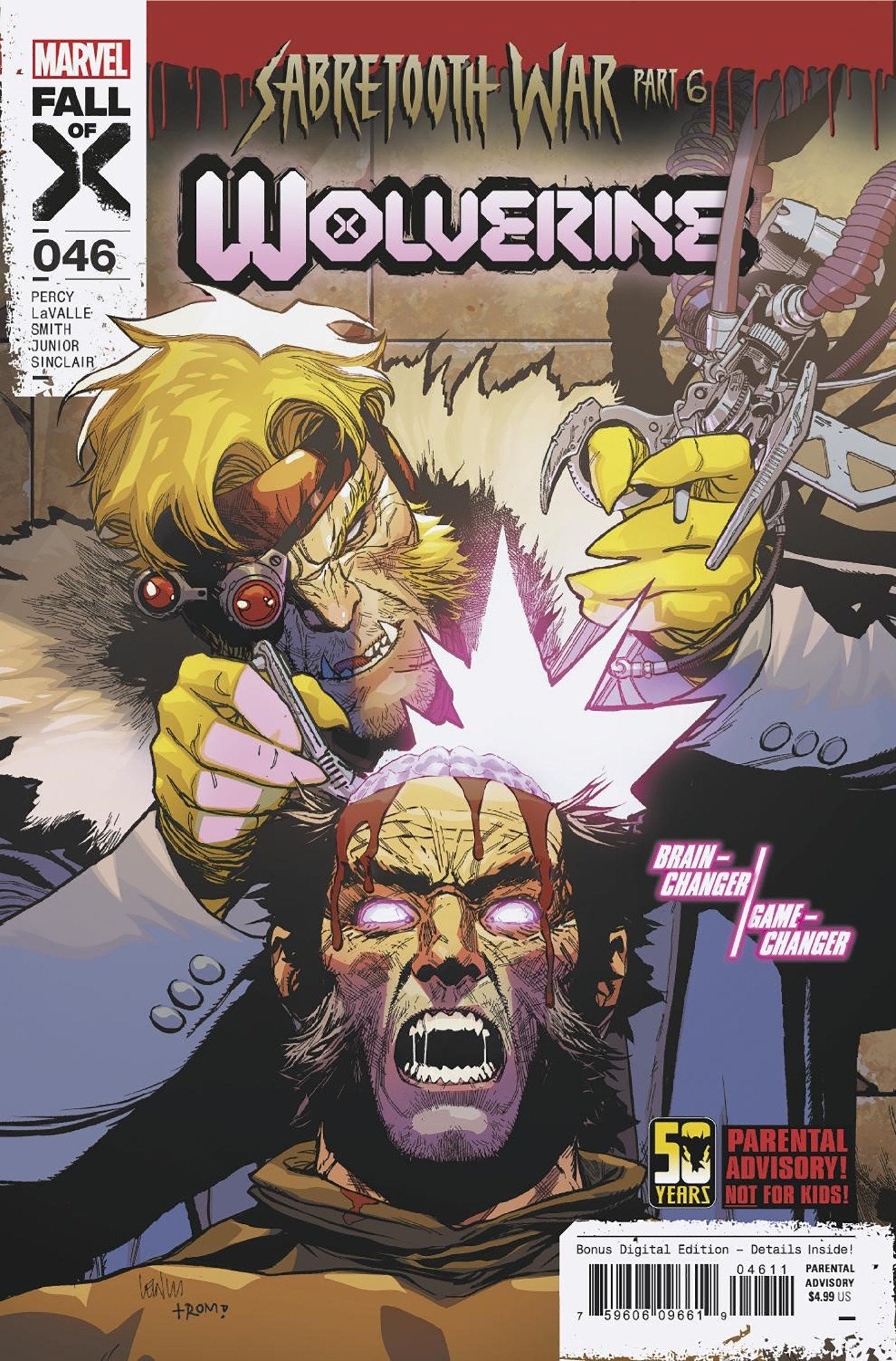Marvel Comics Wolverine #46 Leinil Yu