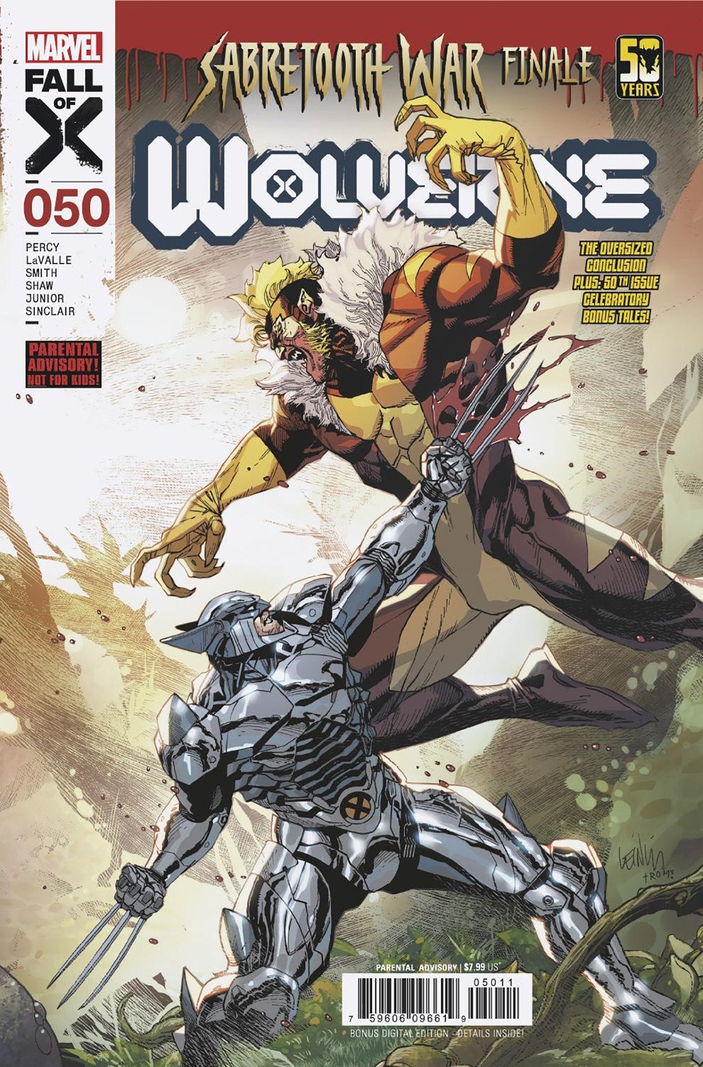 Marvel Comics Wolverine #50 Leinil Yu