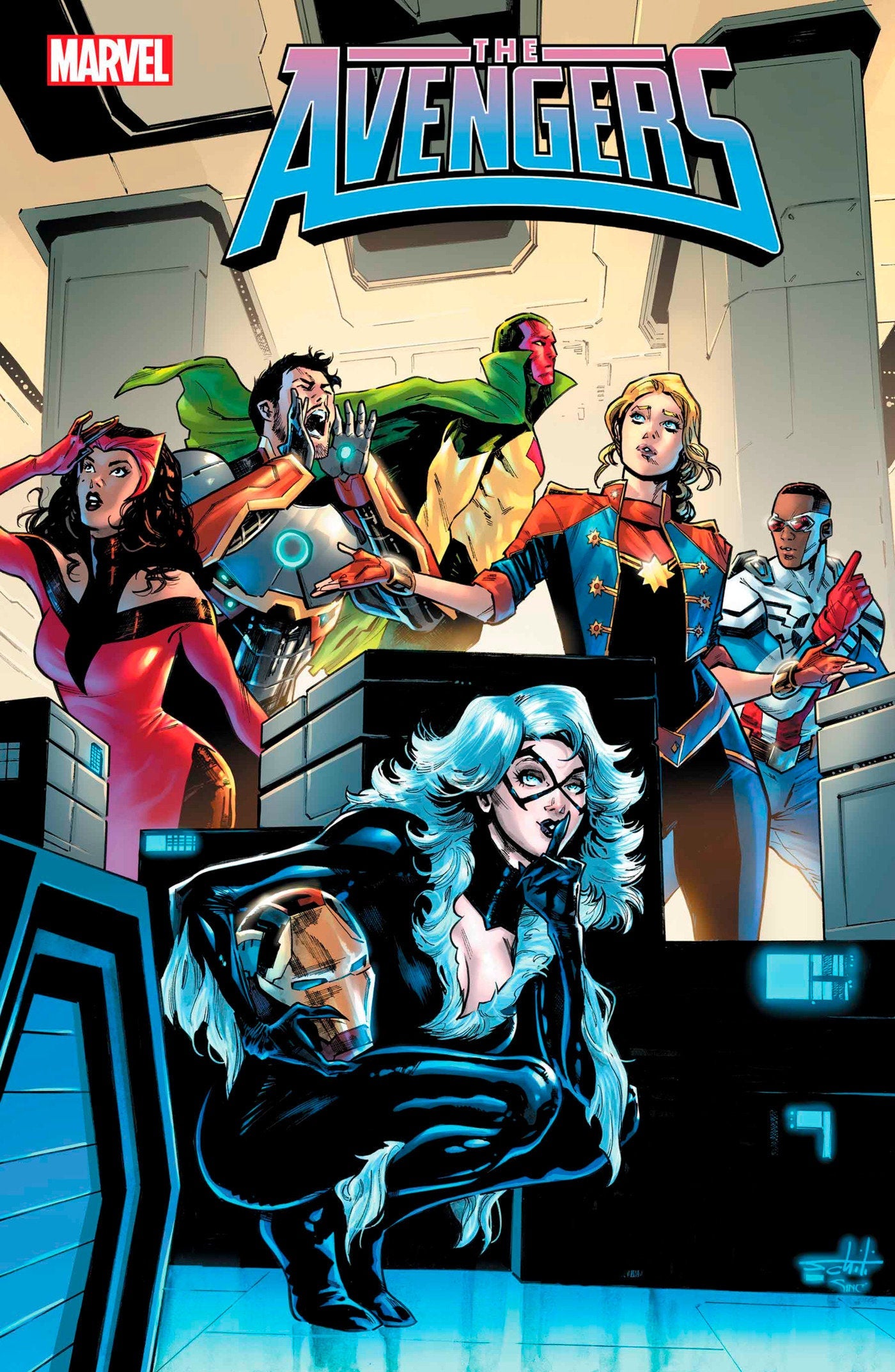 Marvel Comics Avengers #23 Valerio Schiti