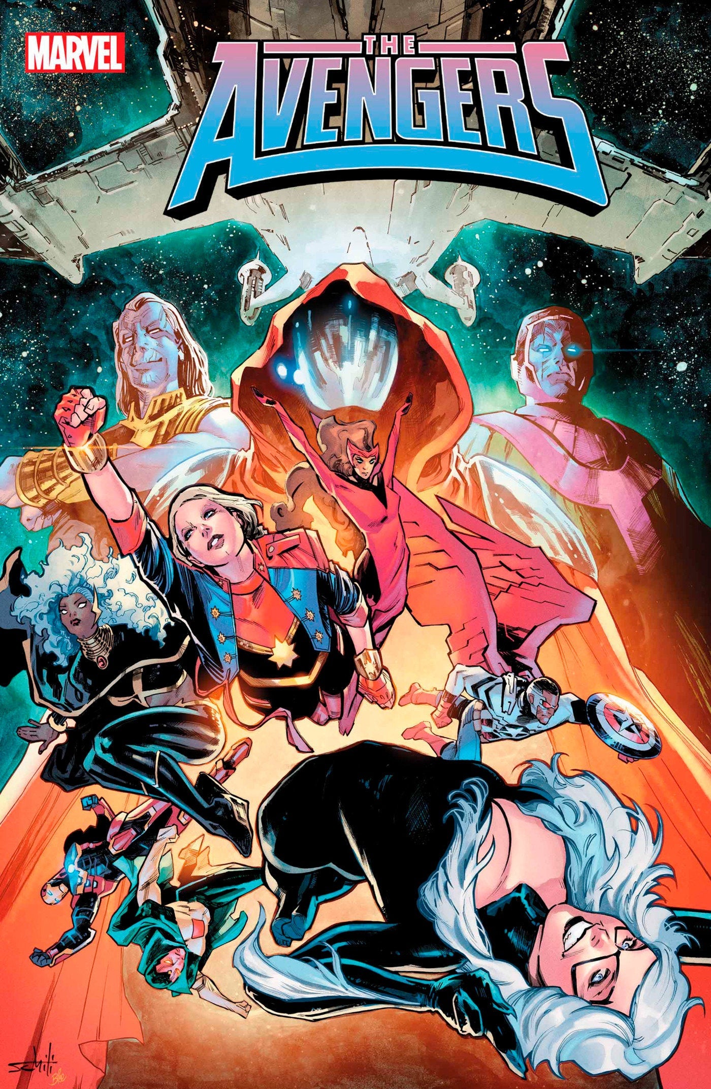Marvel Comics Avengers #24 Valerio Schiti