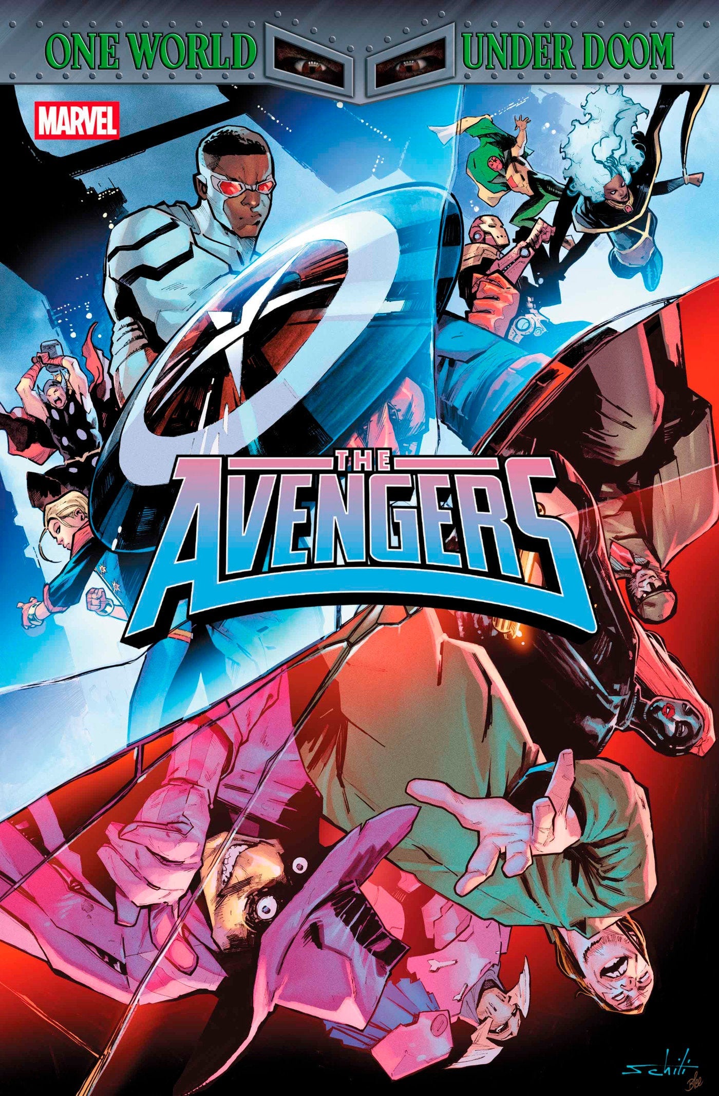Marvel Comics Avengers #25 Valerio Schiti