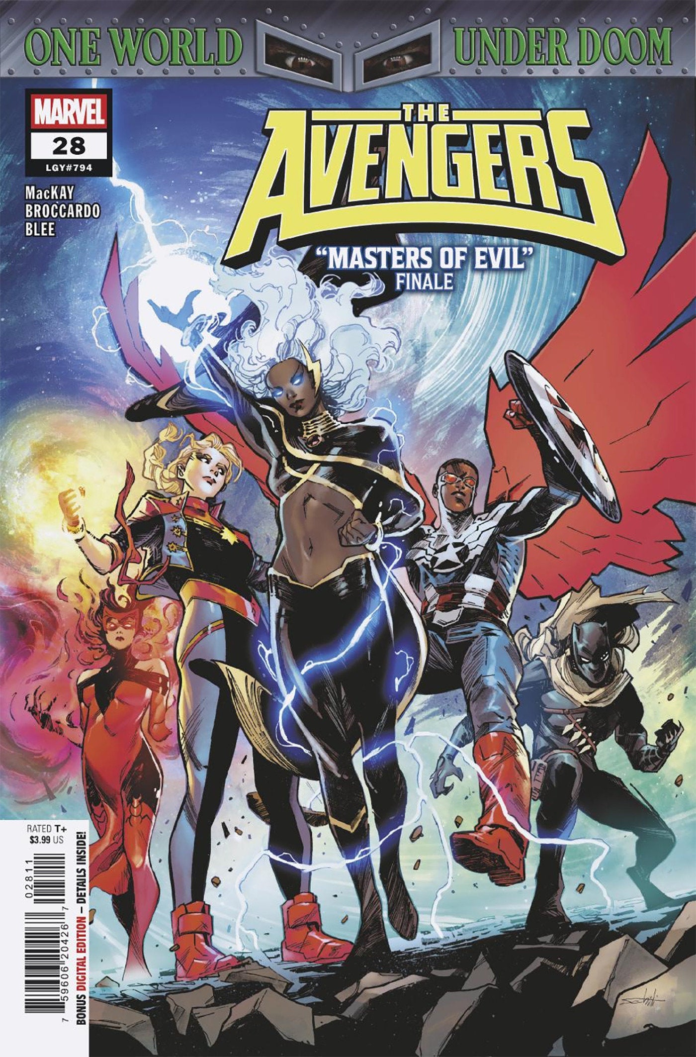 Marvel Comics Avengers #28 Valerio Schiti
