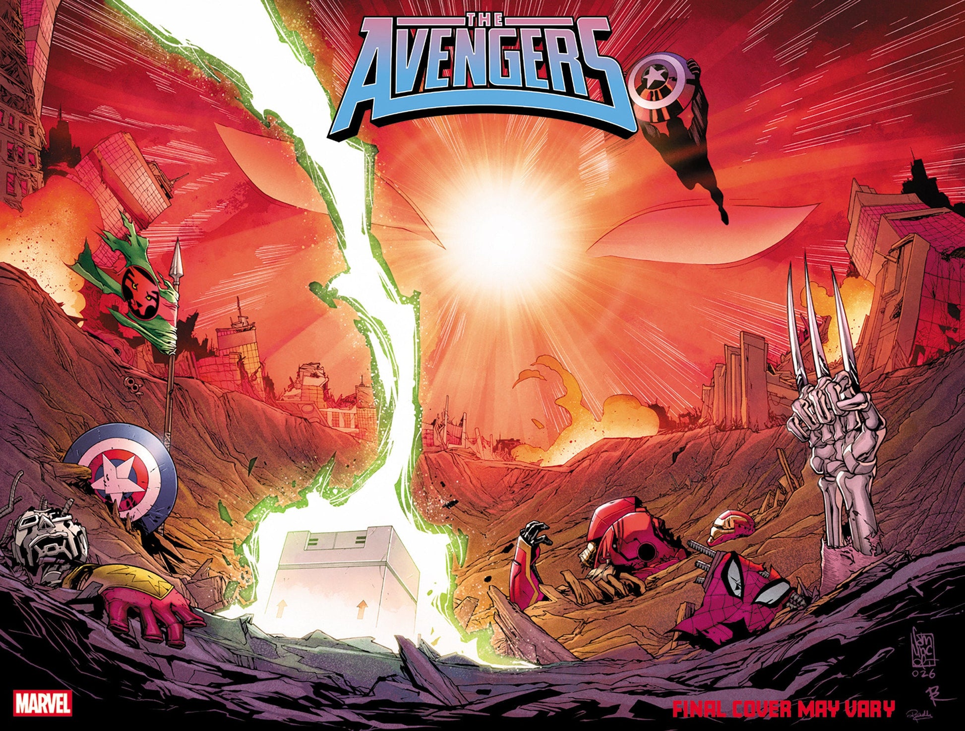 Marvel Comics Avengers #36 Giuseppe Camuncoli