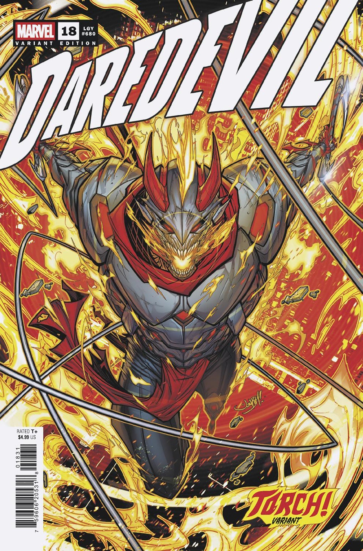 Marvel Comics Daredevil #18 Jonboy Meyers