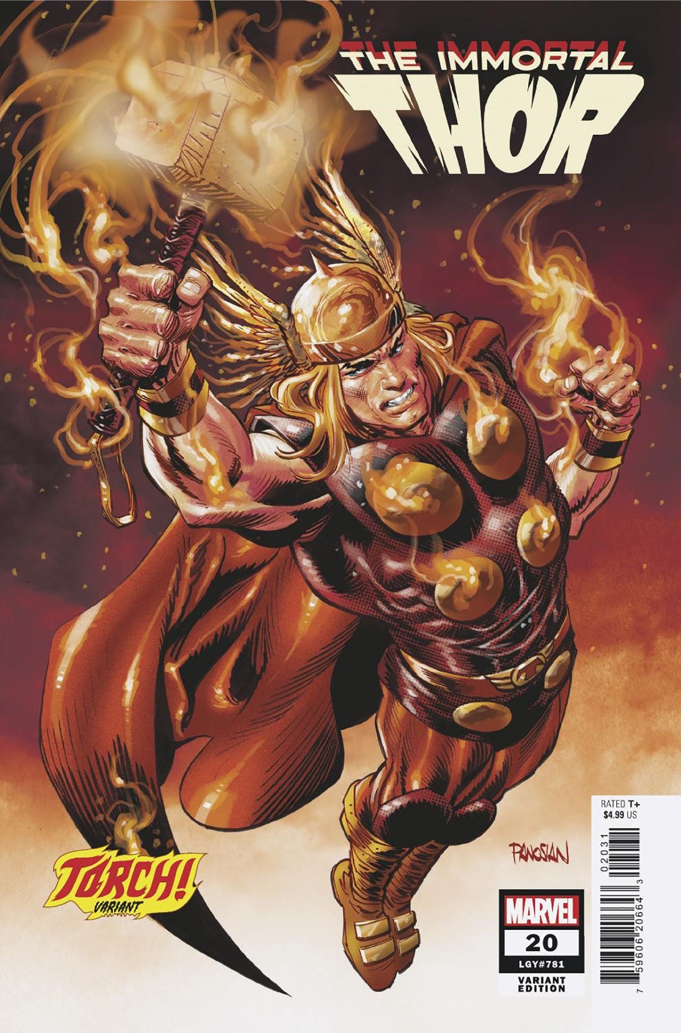 Marvel Comics Immortal Thor #20 Dan Panosian