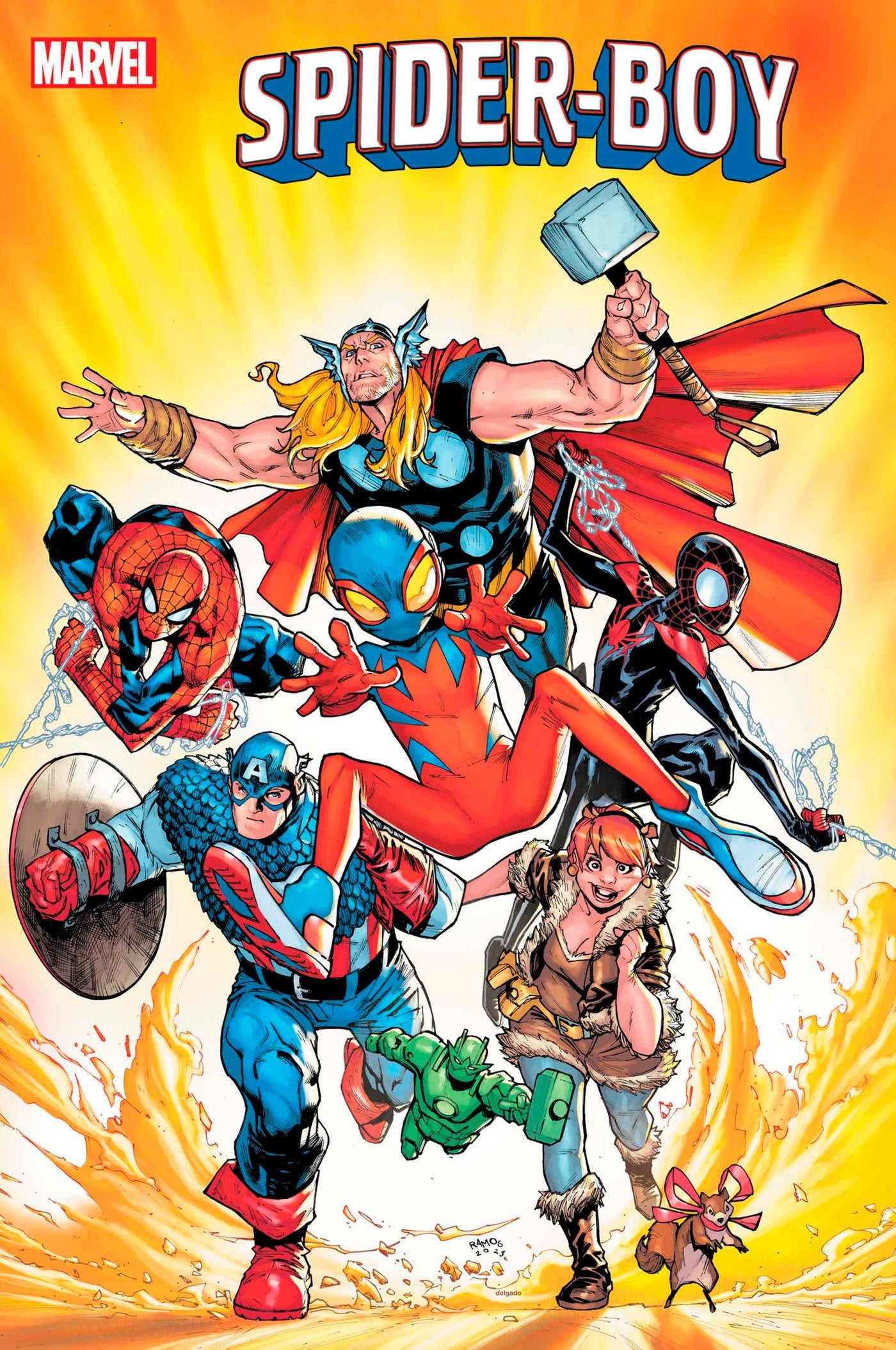 Marvel Comics Spider-Boy #7 Humberto Ramos