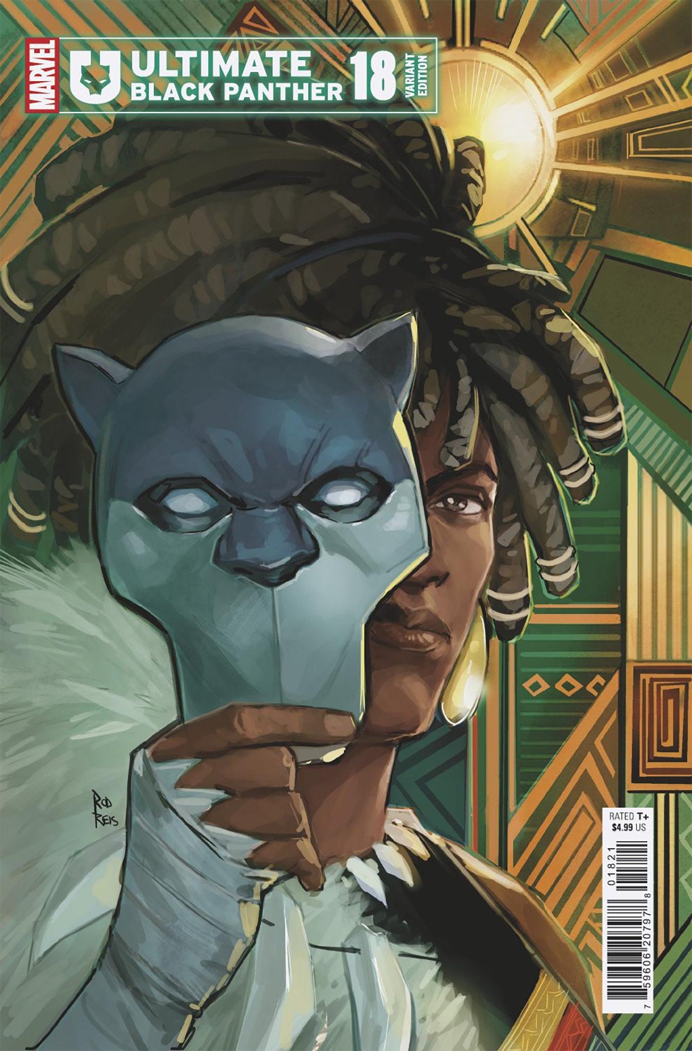 Marvel Comics Ultimate Black Panther #18 Rod Reis