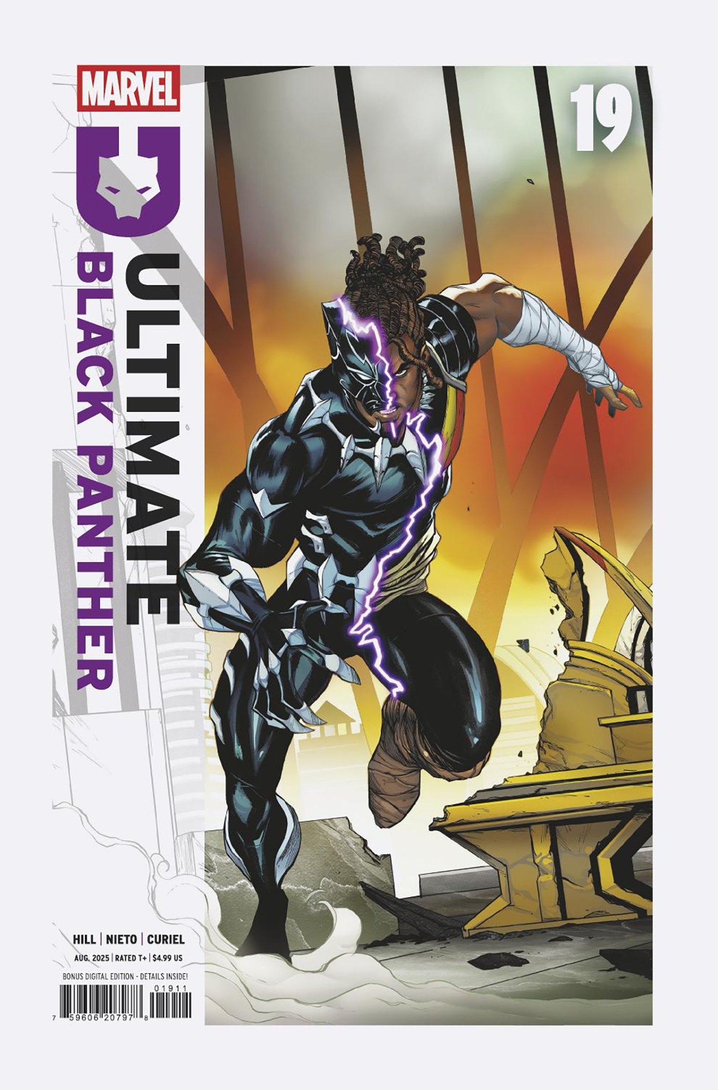Marvel Comics Ultimate Black Panther #19 Stefano Caselli