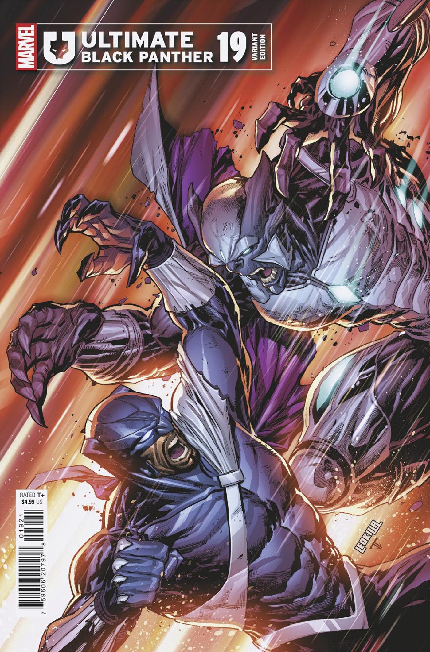 Marvel Comics Ultimate Black Panther #19 Ken Lashley