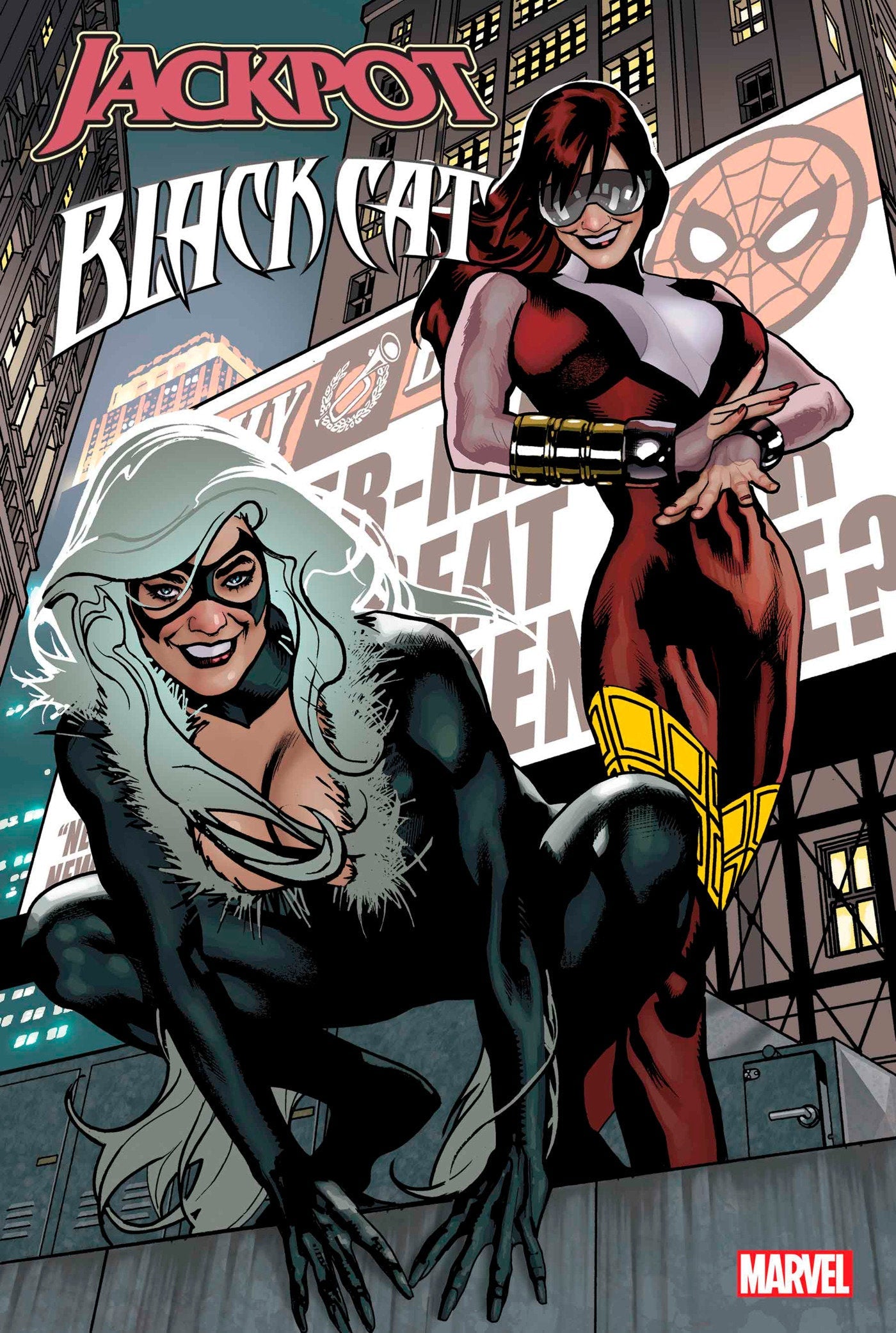Marvel Comics Jackpot And Black Cat #1 Adam Hughes