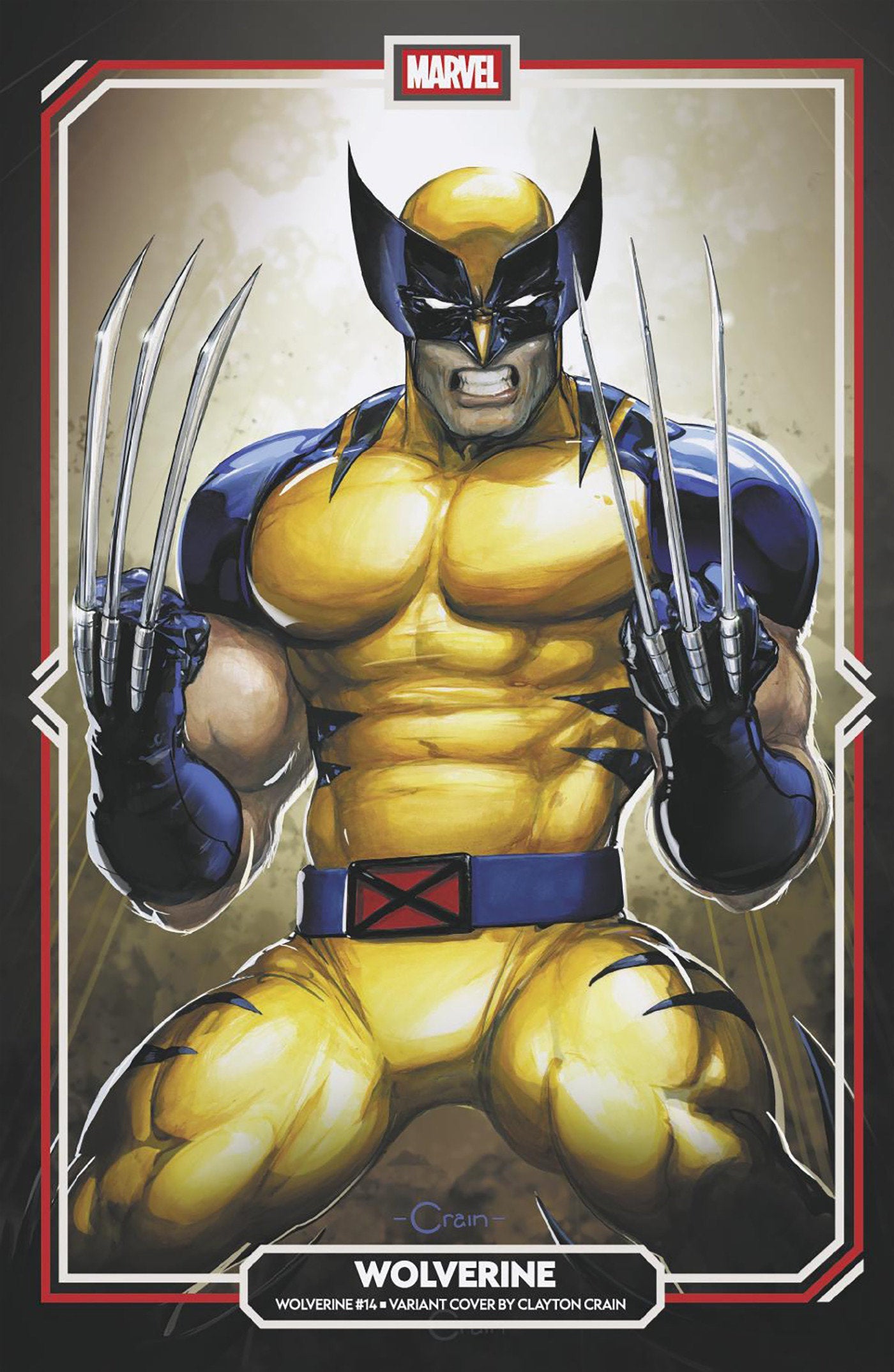 Marvel Comics Wolverine #14 Clayton Crain