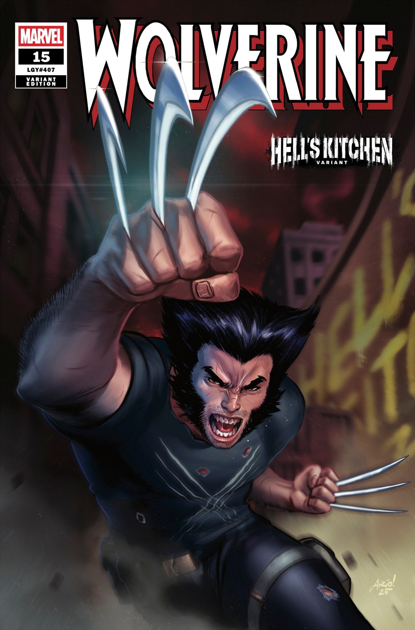 Marvel Comics Wolverine #15 Ario Anindito