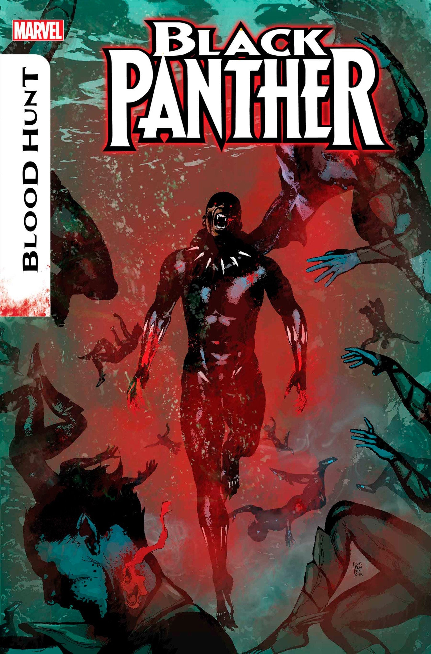 Marvel Comics Black Panther: Blood Hunt #3 Andrea Sorrentino