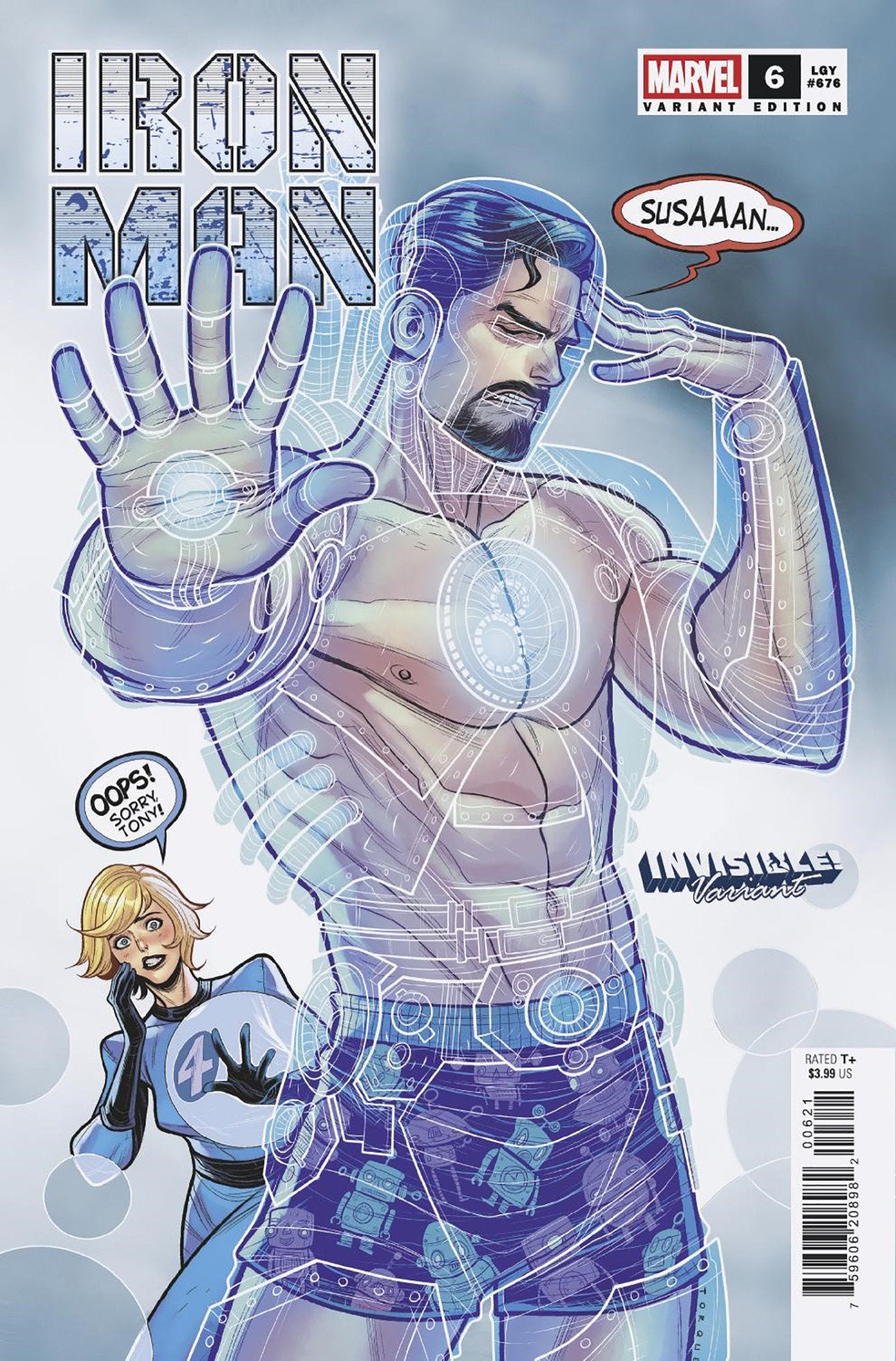 Marvel Comics Iron Man #6 Elizabeth Torque